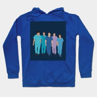 Hospital playlist crew Hoodie